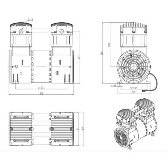 Diaphragm Pump KMP 16