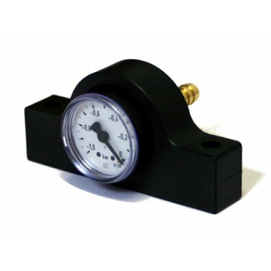 Manometr do stołów próżniowych SEAL z wężem 12 mm